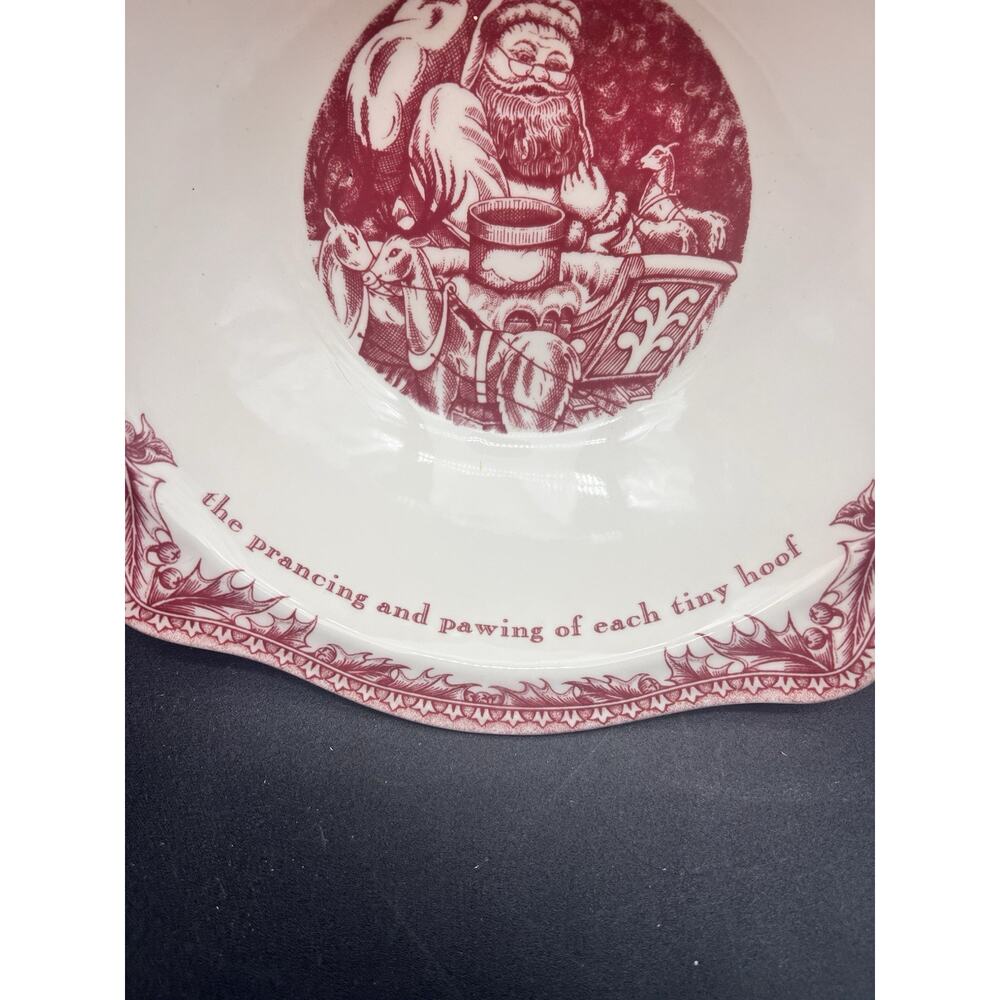 Johnson Brothers Twas the Night Before Christmas Vegetable Serving Bowl Retired - Picture 6 of 8